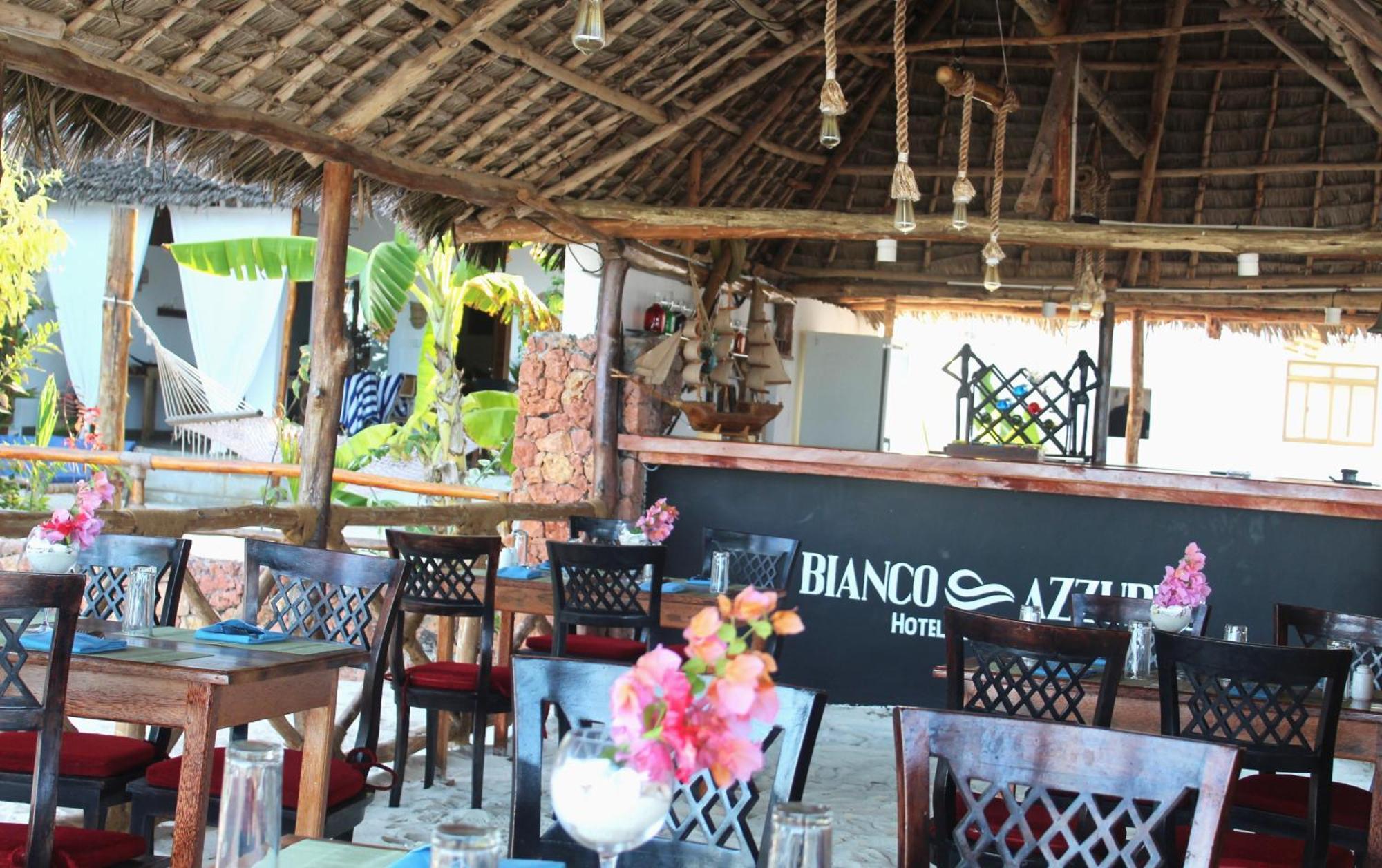 Bianco Azzurro Hotel & Restaurant Pwani Mchangani Eksteriør bilde