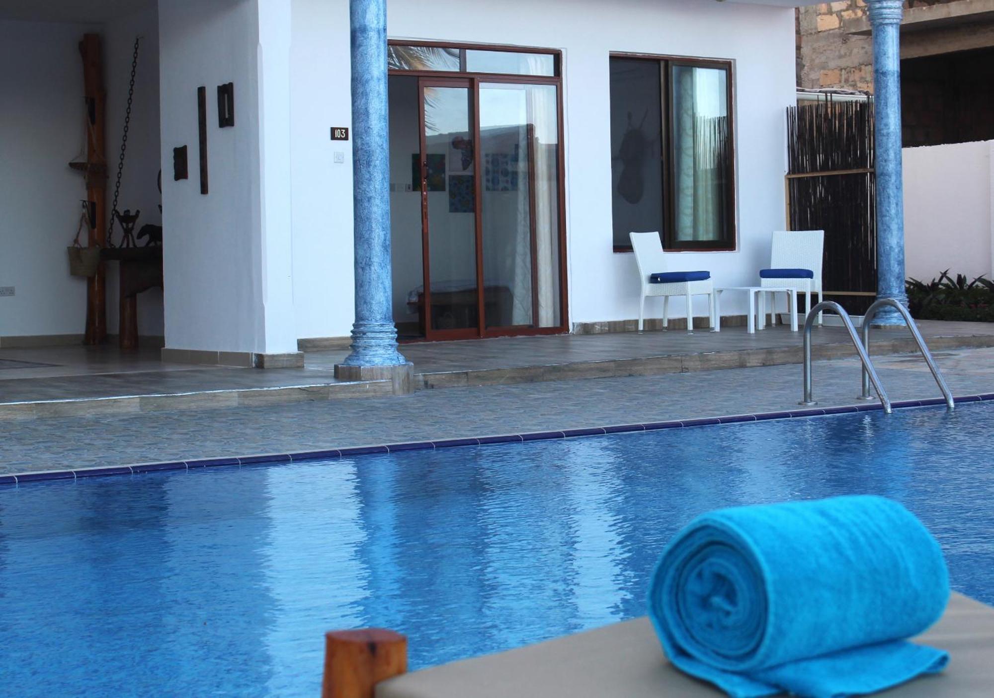 Bianco Azzurro Hotel & Restaurant Pwani Mchangani Eksteriør bilde